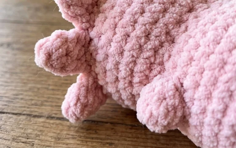 No-Sew Crochet Axolotl Pattern
