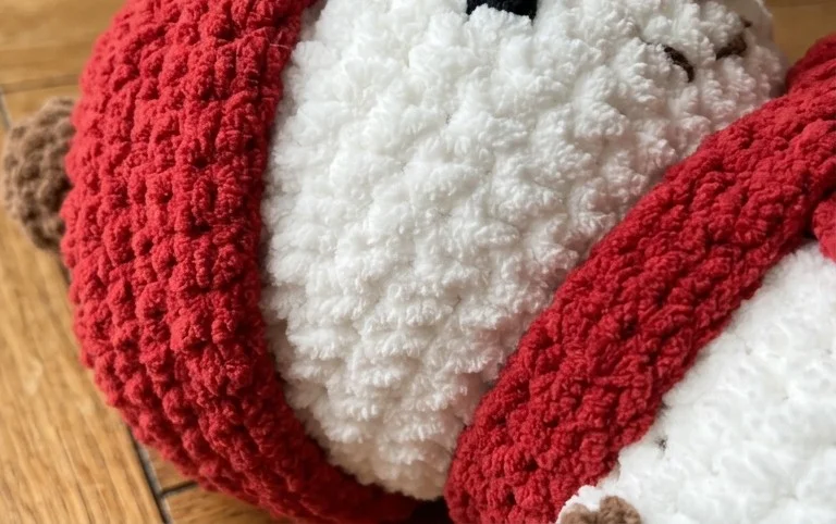 Amigurumi snowman free crochet pattern