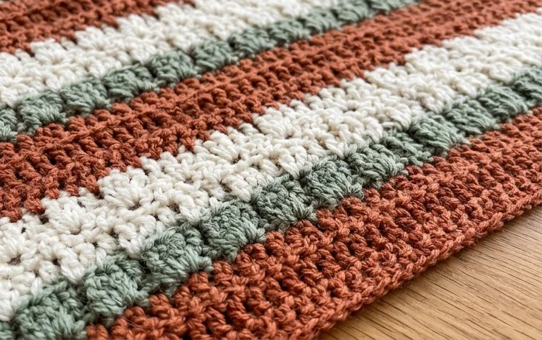 Block Stitch Blanket Tutorial (Easy Crochet Pattern!)