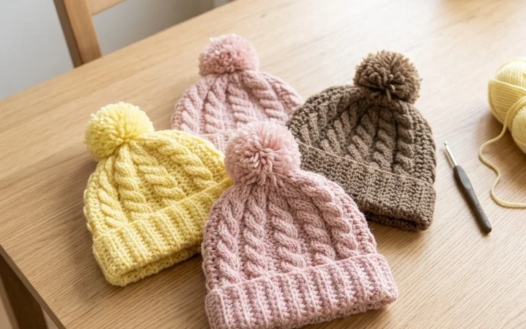 Easy Crochet Yara Beanie Baby Free Pattern Step-by-Step